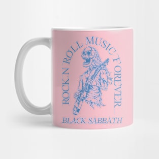 B L A C K  S A B  B A T H /// Skeleton Rock N Roll Mug